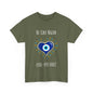 'Be Like Nazar Evil-Eye Chic' Lucky Eye Heart Unisex Heavy Cotton Tee, Cute T-Shirt, Gift for Him/Her, Casual Wear