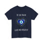 'Be Like Nazar Glare Back Brighter' Evil-Eye T-shirt, Eye-Catching Unisex Tee with Positive Vibes, Perfect for Gifts, Casual Wear and Festivals