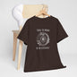 'Third Eye Memo - Be The Difference!' Mystical Eye Unisex Heavy Cotton Tee, Spiritual Shirt, Visionary Gift, Yoga Apparel T-Shirt