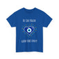 'Be Like Nazar Good Vibes Only' Eye Heart Unisex Heavy Cotton Tee | Cute Graphic Tee, Gift for Friends, Casual Wear