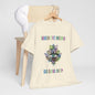 Inner Eye Memo Go Soul Deep Meditation Tee, Unisex Cotton Shirt, Mindfulness Gift, Spiritual T-Shirt, Yoga Apparel