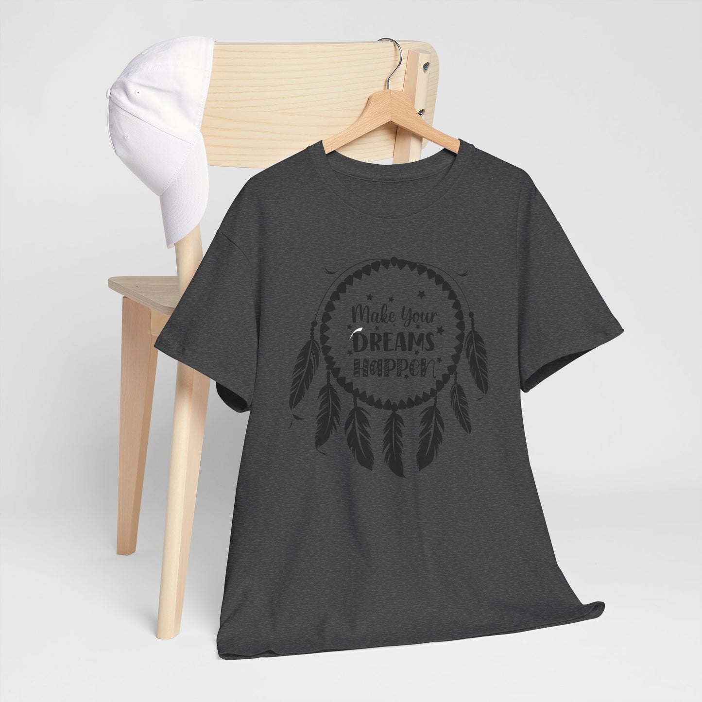 Make Your Dreams Happen Shirt, Dream Catcher Inspirational Tee, Motivational Tee, Dream Big T-Shirt, Gift for Dreamers
