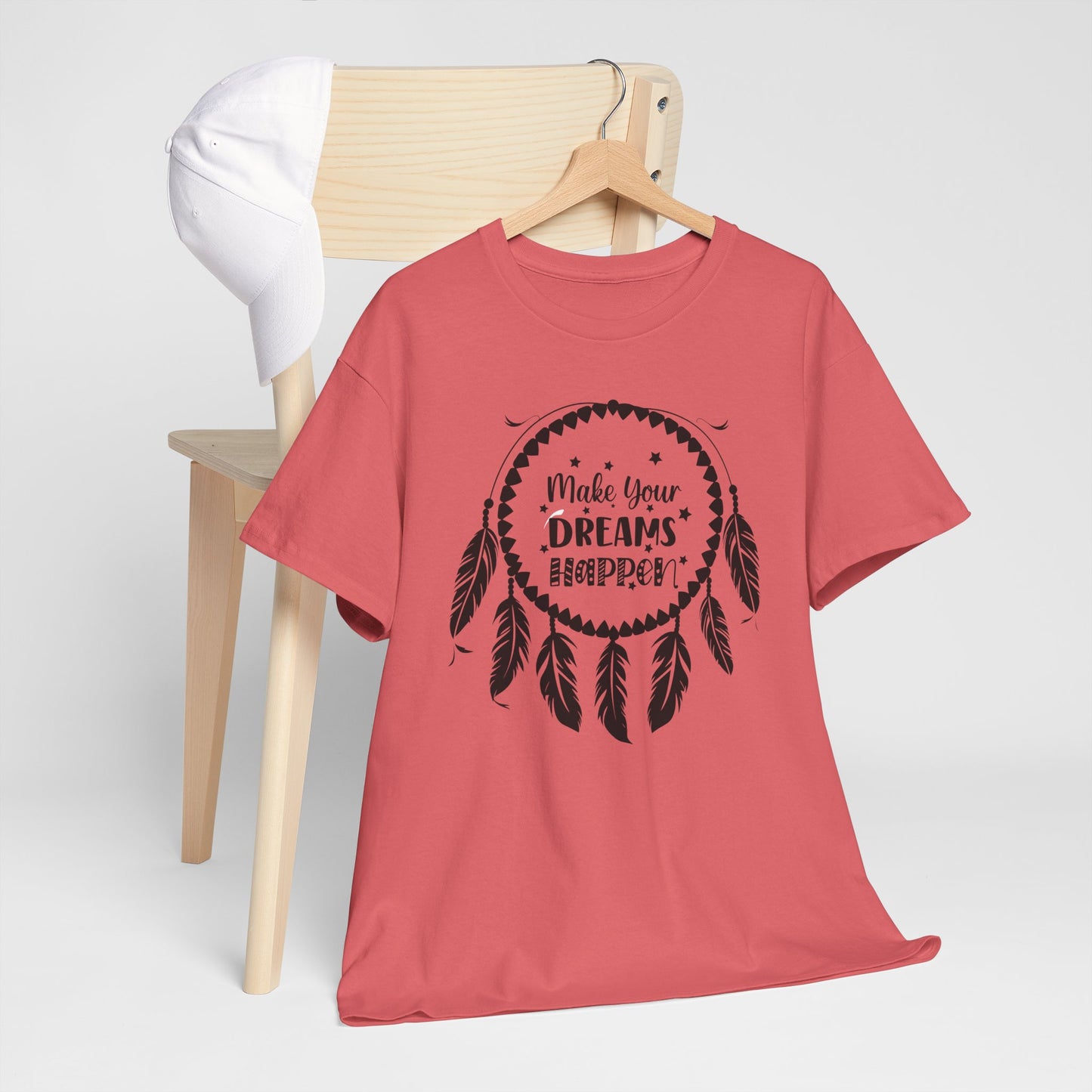Make Your Dreams Happen Shirt, Dream Catcher Inspirational Tee, Motivational Tee, Dream Big T-Shirt, Gift for Dreamers
