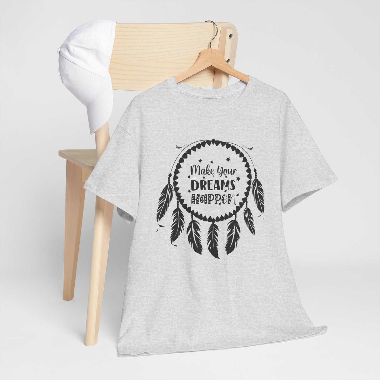 Make Your Dreams Happen Shirt, Dream Catcher Inspirational Tee, Motivational Tee, Dream Big T-Shirt, Gift for Dreamers