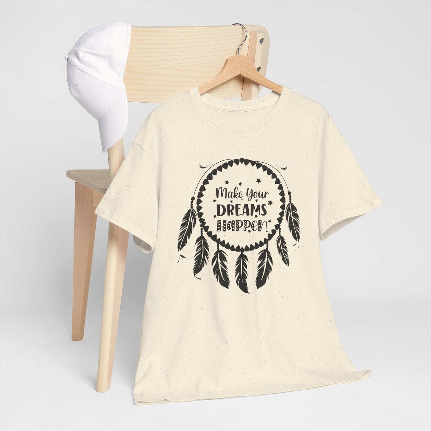Make Your Dreams Happen Shirt, Dream Catcher Inspirational Tee, Motivational Tee, Dream Big T-Shirt, Gift for Dreamers