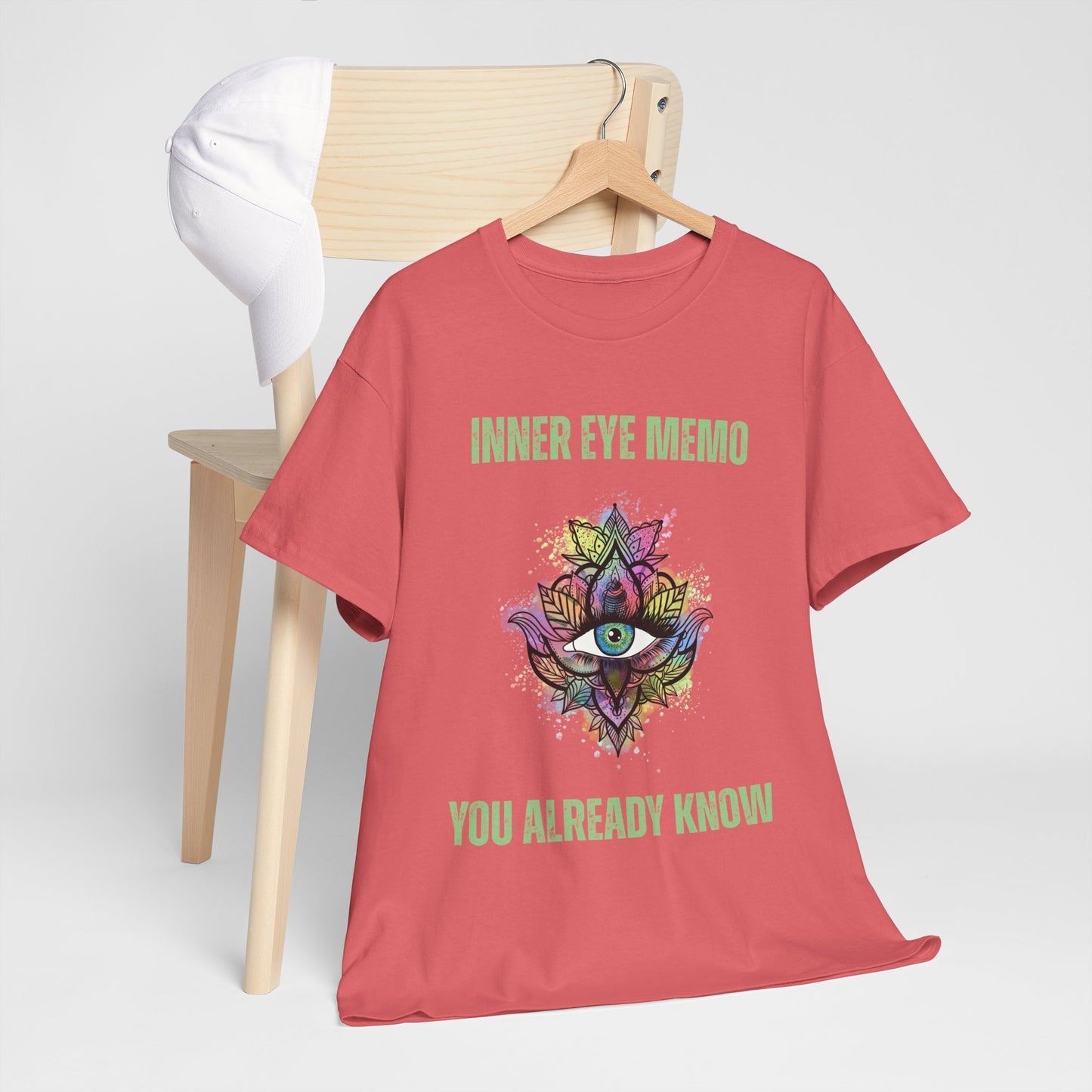 Inner Eye Memo You Already know Unisex Tee, Spiritual Shirt, Yoga Gift, Mindfulness Apparel, Meditation T-Shirt