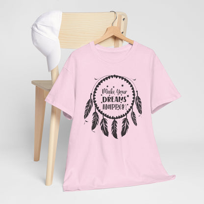 Make Your Dreams Happen Shirt, Dream Catcher Inspirational Tee, Motivational Tee, Dream Big T-Shirt, Gift for Dreamers