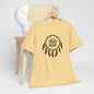 'Let Your Dreams Be Your Wings' Dreams & Wings Unisex Heavy Cotton Tee - Boho T-Shirt, Gift for Dreamers, Spiritual Apparel