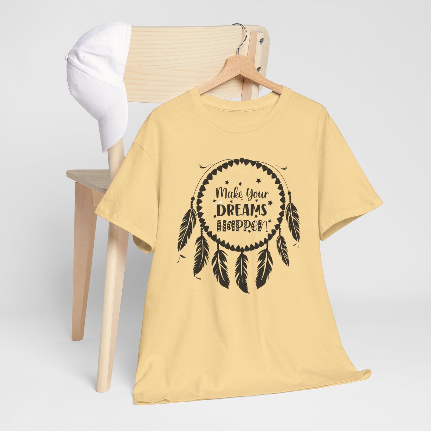 Make Your Dreams Happen Shirt, Dream Catcher Inspirational Tee, Motivational Tee, Dream Big T-Shirt, Gift for Dreamers